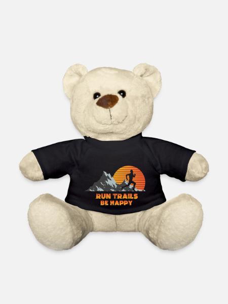 Trail Run Ultra Running Berg Trekking Laufen - Teddy - Schwarz
