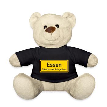 Essen place name germany - Teddy Bear - black - Front