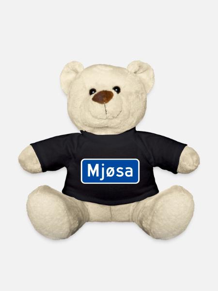 Der Mjøsa-See - Teddy - Schwarz