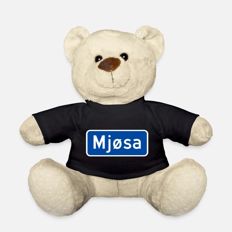Der Mjøsa-See - Teddy - Schwarz