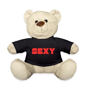 SEXY - Teddy Bear - black - Front