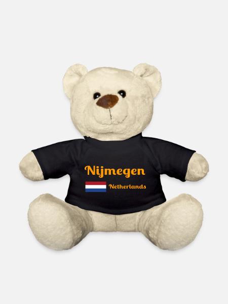 Nijmegen Netherlands- Stylish prints - Teddy Bear - black