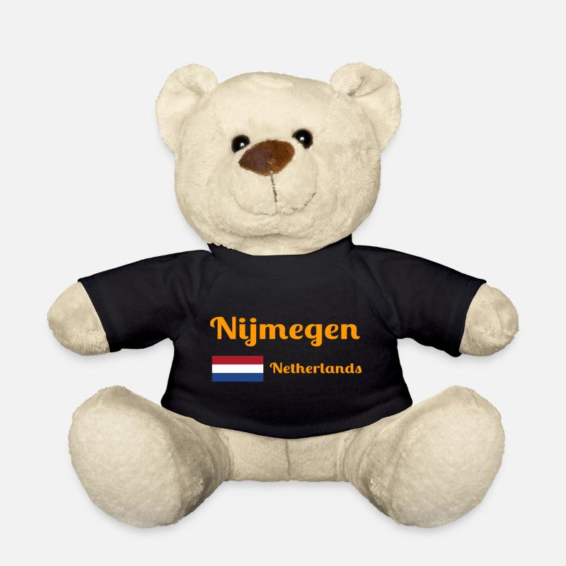 Nimègue Pays-Bas - Imprimés élégants - Nounours - noir