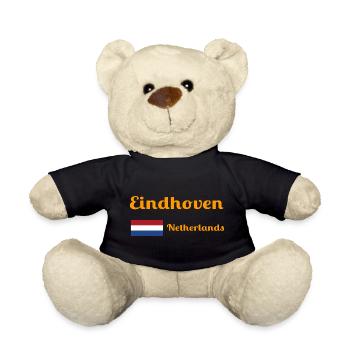 Eindhoven Netherlands- Stylish prints - Teddy Bear - black - Front