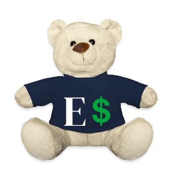 Buchstabe E Dollar - Teddy - French Navy - Vorne
