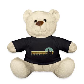 forêt nature arbres nature sauvage extérieur randonnée - Nounours - noir - Devant
