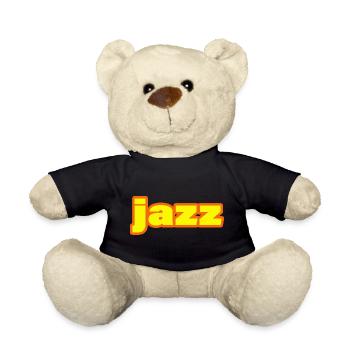 Jazz - Teddy Bear - black - Front