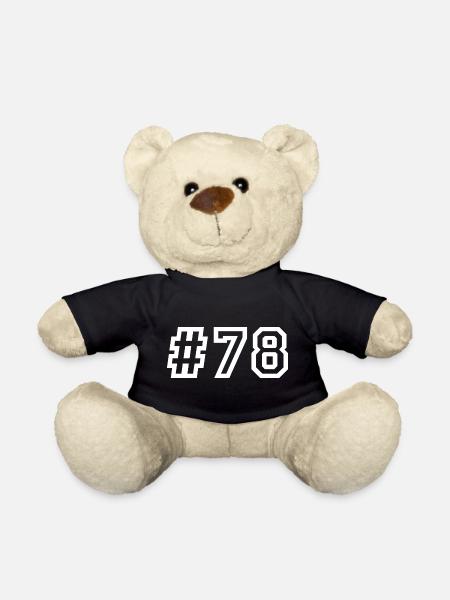 1978 Hashtag 78 - Teddy - Schwarz