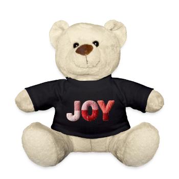Patchwork Joy, Joie et Bonheur Design - Nounours - noir - Devant