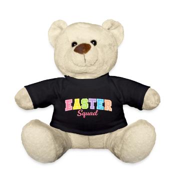 Happy Easter Bunny Easter Bunny Easter - Teddy Bear - black - Front