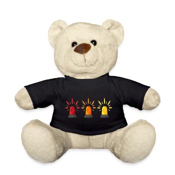 Voyant d’alerte du trio de signaux - Nounours - noir - Devant
