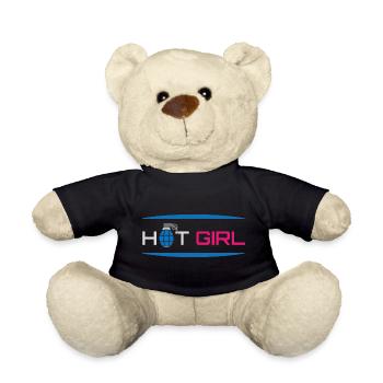 Heiße sexy Girl Power - Teddy - Schwarz - Vorne