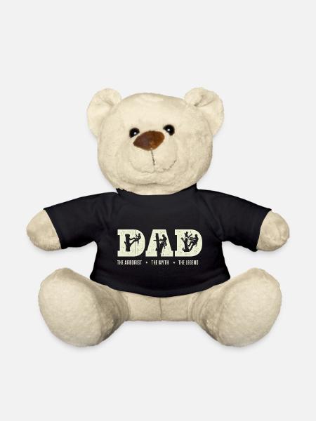 Der Arborist, die Legende – Lustiges Arborist-Geschenk - Teddy - Schwarz