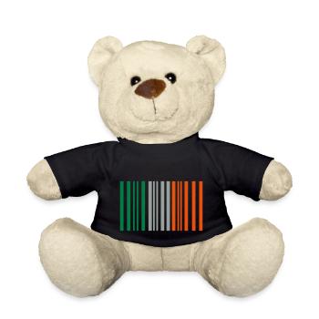 Ireland - Teddy Bear - black - Front