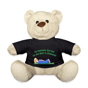 Mein Garten - Teddy - Schwarz - Vorne