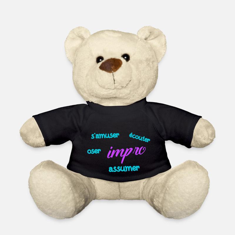 S'amuser avec l'impro - Nounours - noir