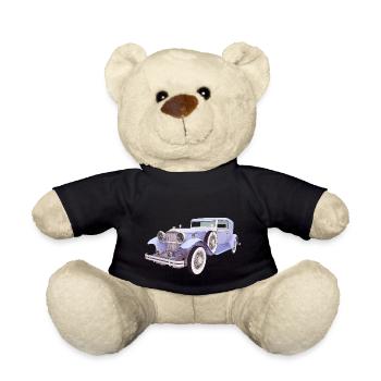 Voitures de collection, voiture, automobile - Nounours - noir - Devant
