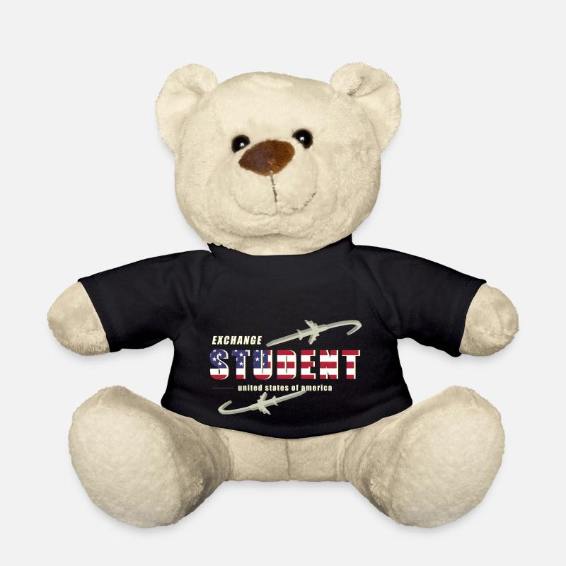 Étudiant d’échange aux États-Unis - Nounours - noir