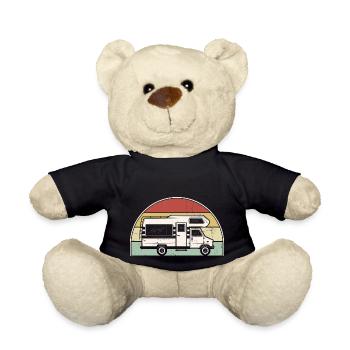 Fun Camping Camping - Teddy Bear - black - Front