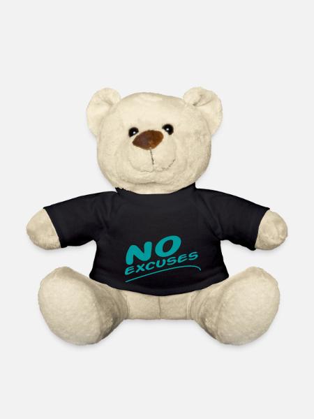 No Excuse - Nounours - noir