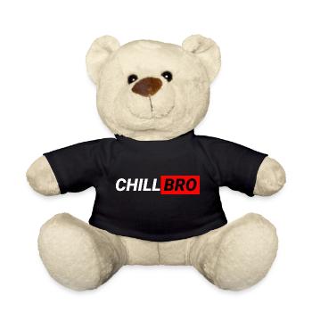 Chill Bro - Nounours - noir - Devant