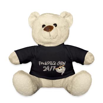 Faulpelz Crew 24/7 - Teddy - Schwarz - Vorne
