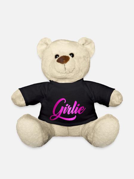 Girlie - Teddy - Schwarz
