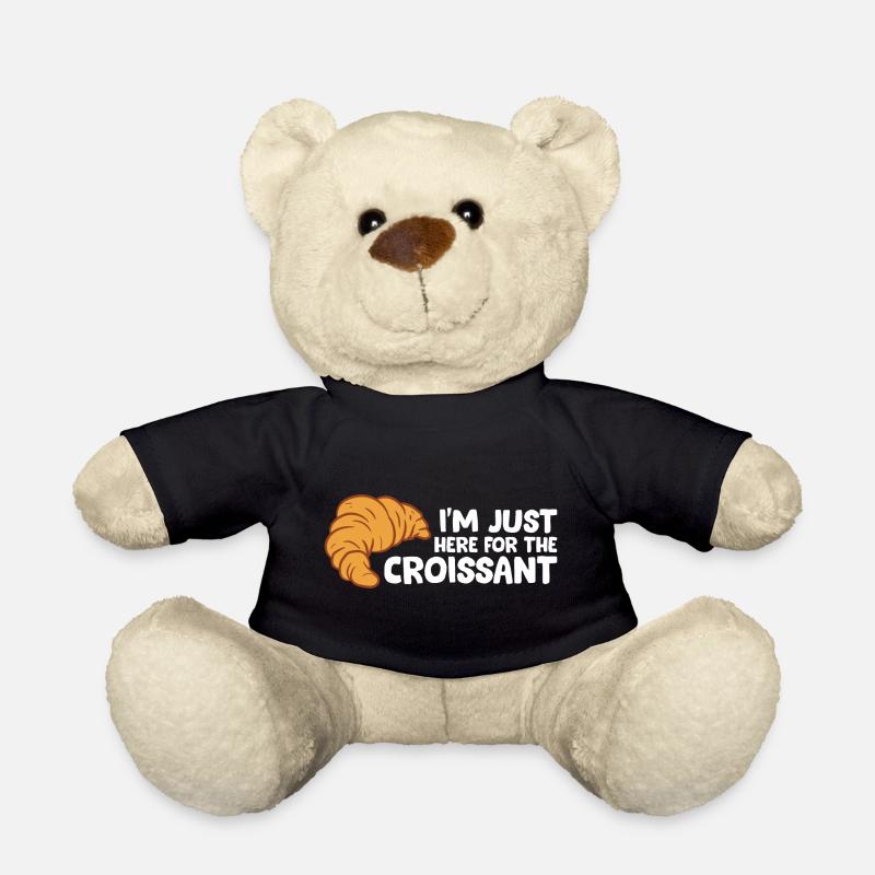 Croissant - I'm just here for the Croissant - Teddy - Schwarz