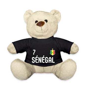 Equipe du Sénégal - Nounours - noir - Devant