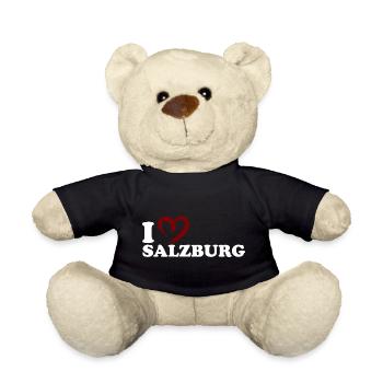 J’adore Salzbourg - Nounours - noir - Devant