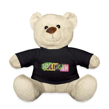 Solingen Allemagne City Police Punk Retro - Nounours - noir - Devant