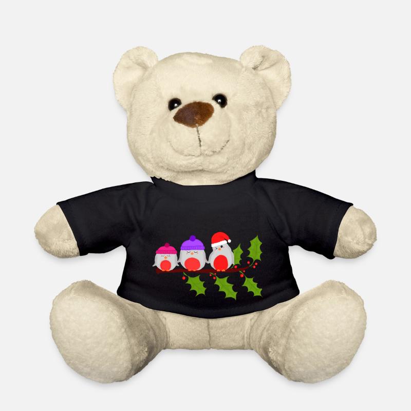 Rouge-gorge - Nounours - noir