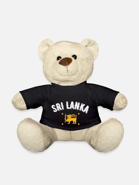 Sri Lanka - Teddy Bear - black