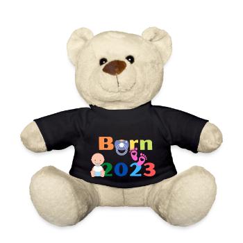 Born 2023 - Teddy - Schwarz - Vorne