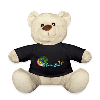 papageienkopf, my tropical world - Teddy - Schwarz - Vorne