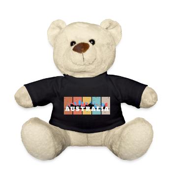 Australia Skyline Panels - Teddy - Schwarz - Vorne