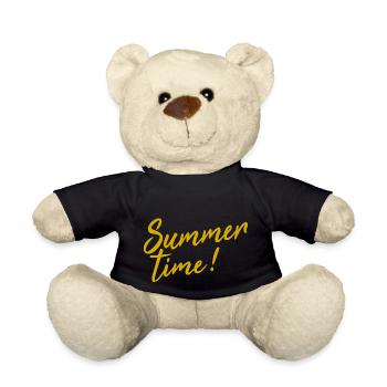 Heure d'été! - Nounours - noir - Devant