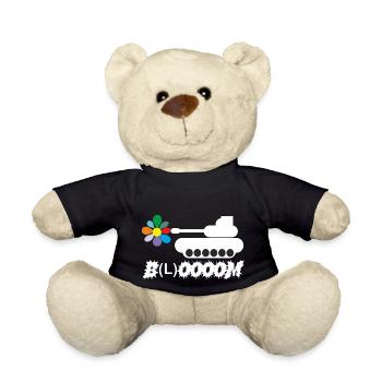 Blüte-Boom - Teddy - Schwarz - Vorne