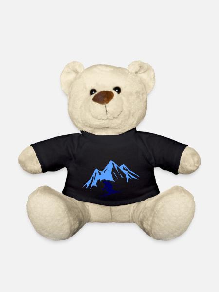 ski berge - Teddy - Schwarz