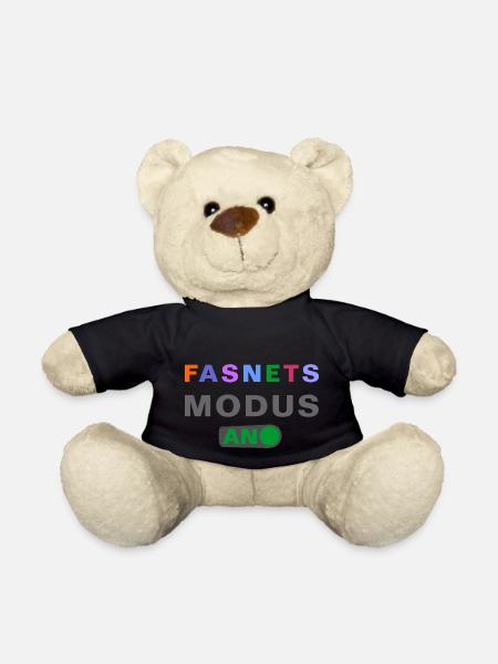 FASNETSMODUS - Teddy - Schwarz