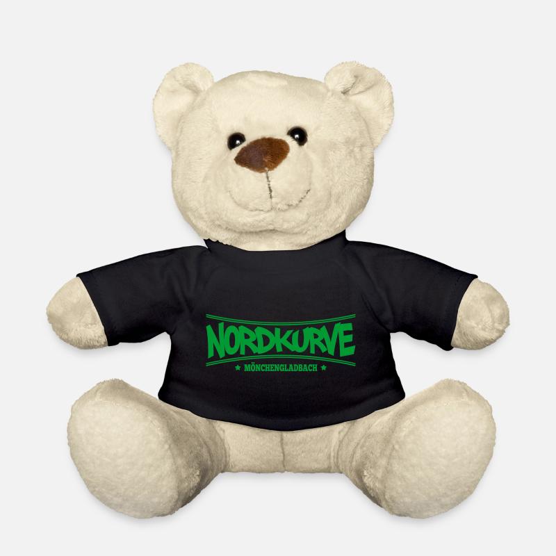 Nordkurve Mönchengladbach | Farbe änderbar - Teddy - Schwarz