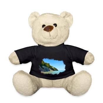 Île de Rügen Mer Baltique - Nounours - noir - Devant