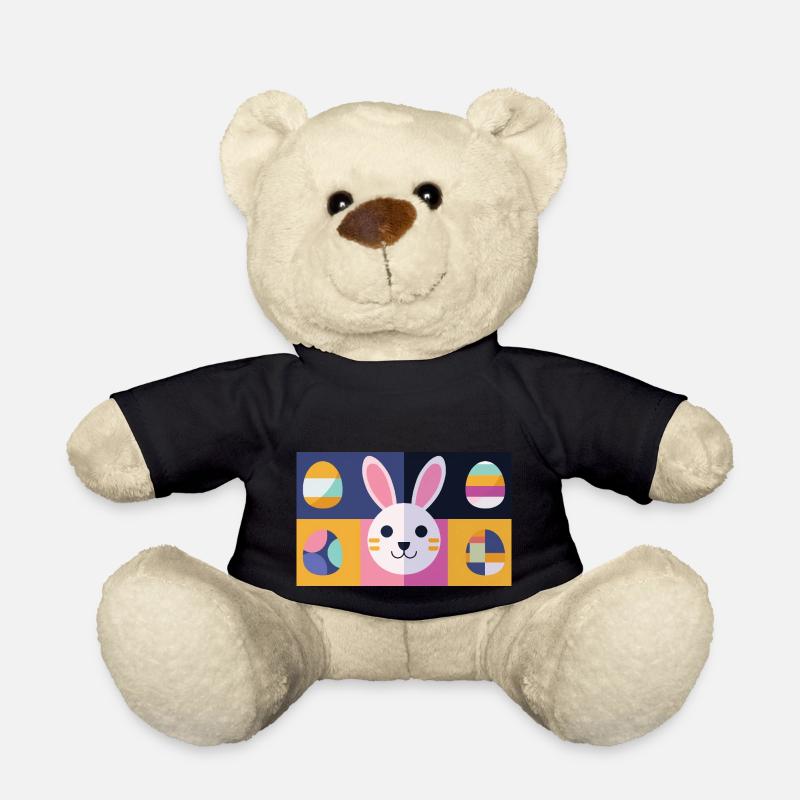 Easter Bunny No.12 - Teddy Bear - black