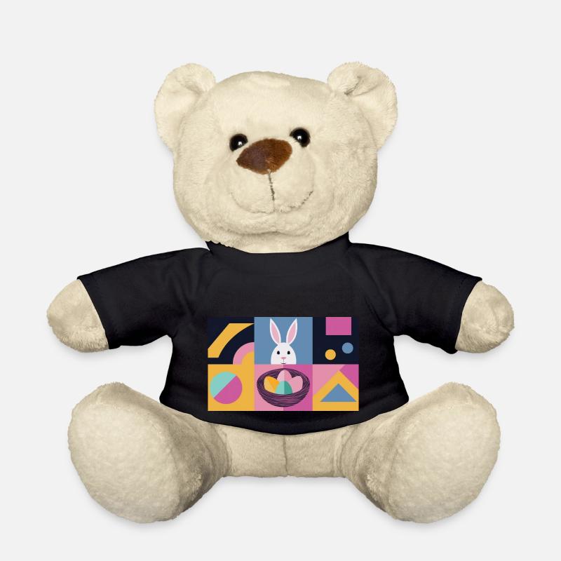 Easter Bunny No.04 - Teddy Bear - black