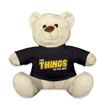 Faire les choses dont vous parlez - Nounours - noir - Devant