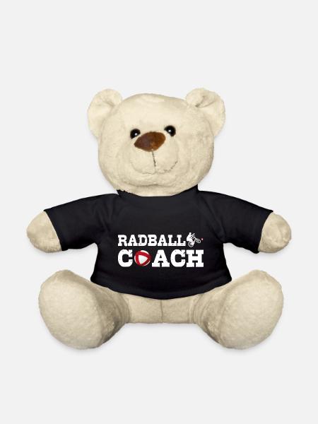 Radball Coach, Radball, Radballer, Hallenradsport - Teddy - Schwarz