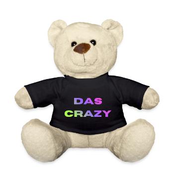 Das Crazy - Teddy - Schwarz - Vorne