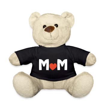 Funny Mom Grandma Mother's Day Gift Design Humor - Teddy Bear - black - Front