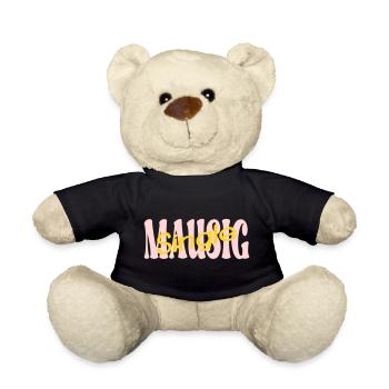 Single Mouse Girlfriend - Teddy Bear - black - Front