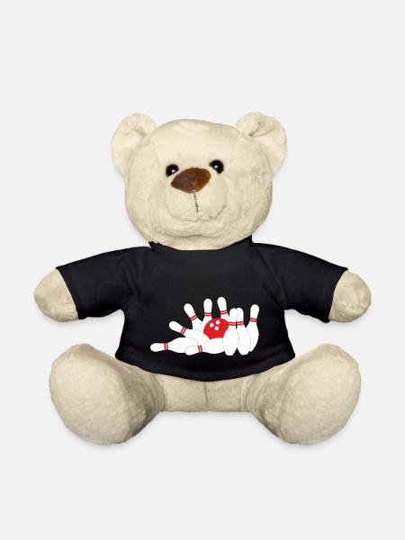 ninepins - Teddy Bear - black